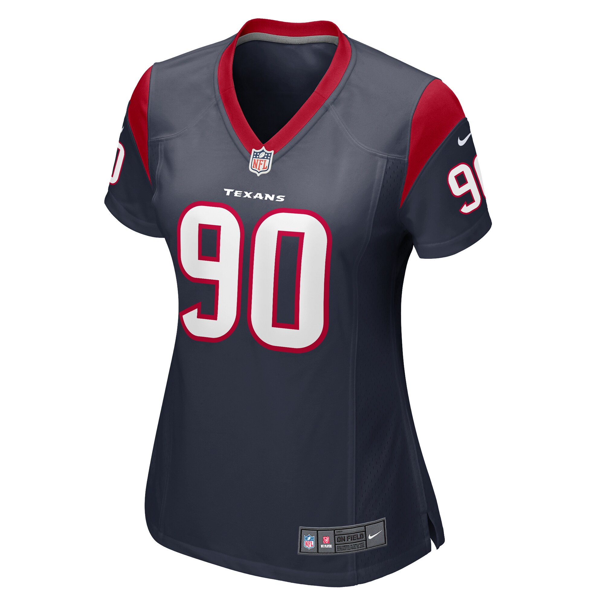 Women's Houston Texans Ali Gaye Navy Team Game Jersey JS7921 nicesnker - Image 2