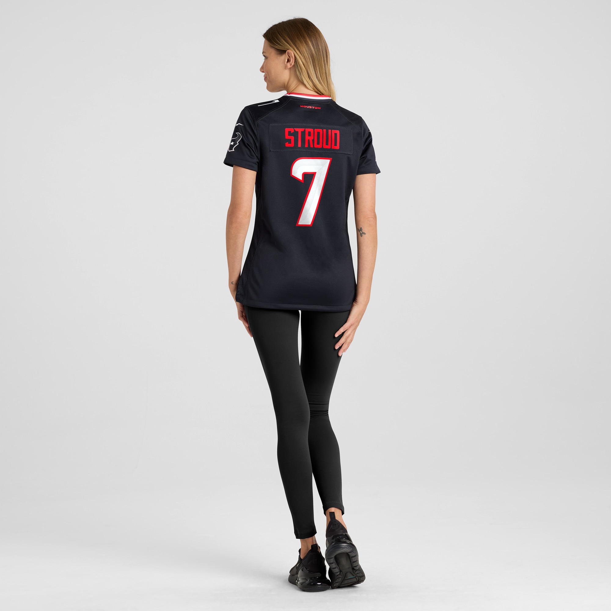 Women's Houston Texans C.J. Stroud Navy Game Jersey JS2507 nicesnker - Image 5