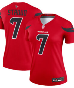 Women's Houston Texans C.J. Stroud Red Alternate Legend Player Performance Top JS9207 nicesnker