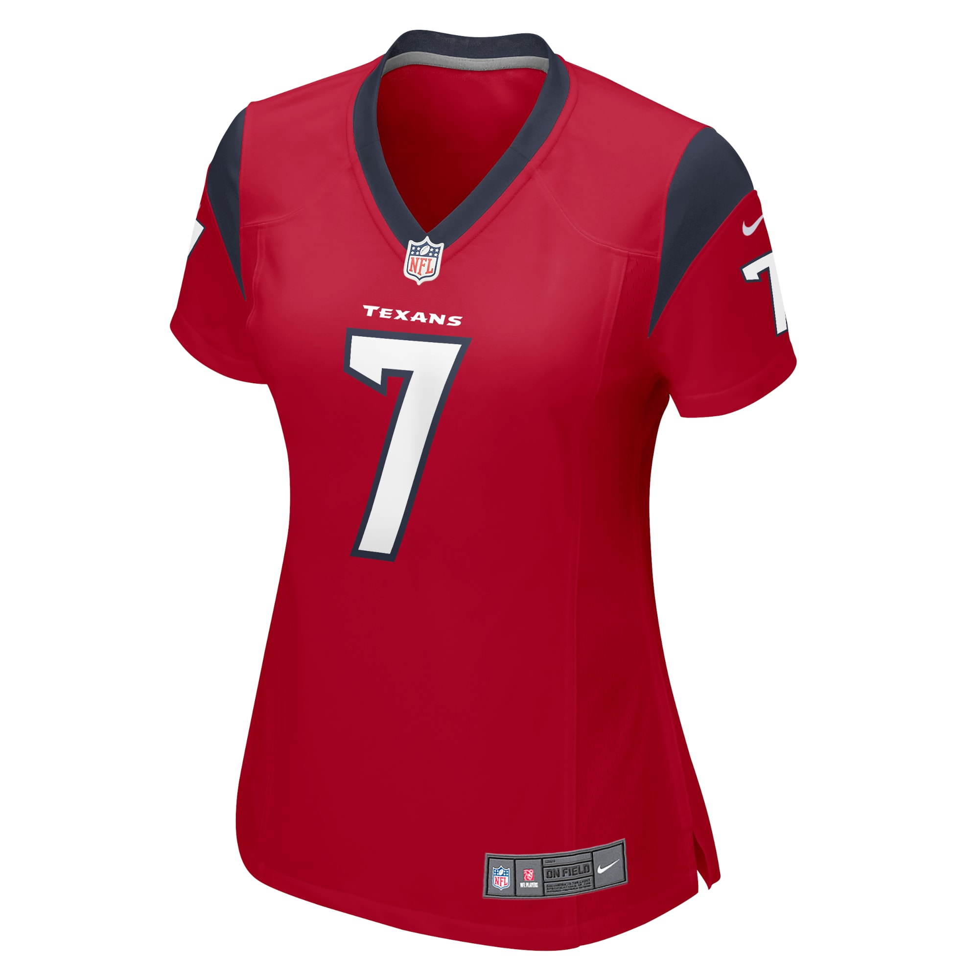 Women's Houston Texans C.J. Stroud Red Game Jersey JS7332 nicesnker - Image 2