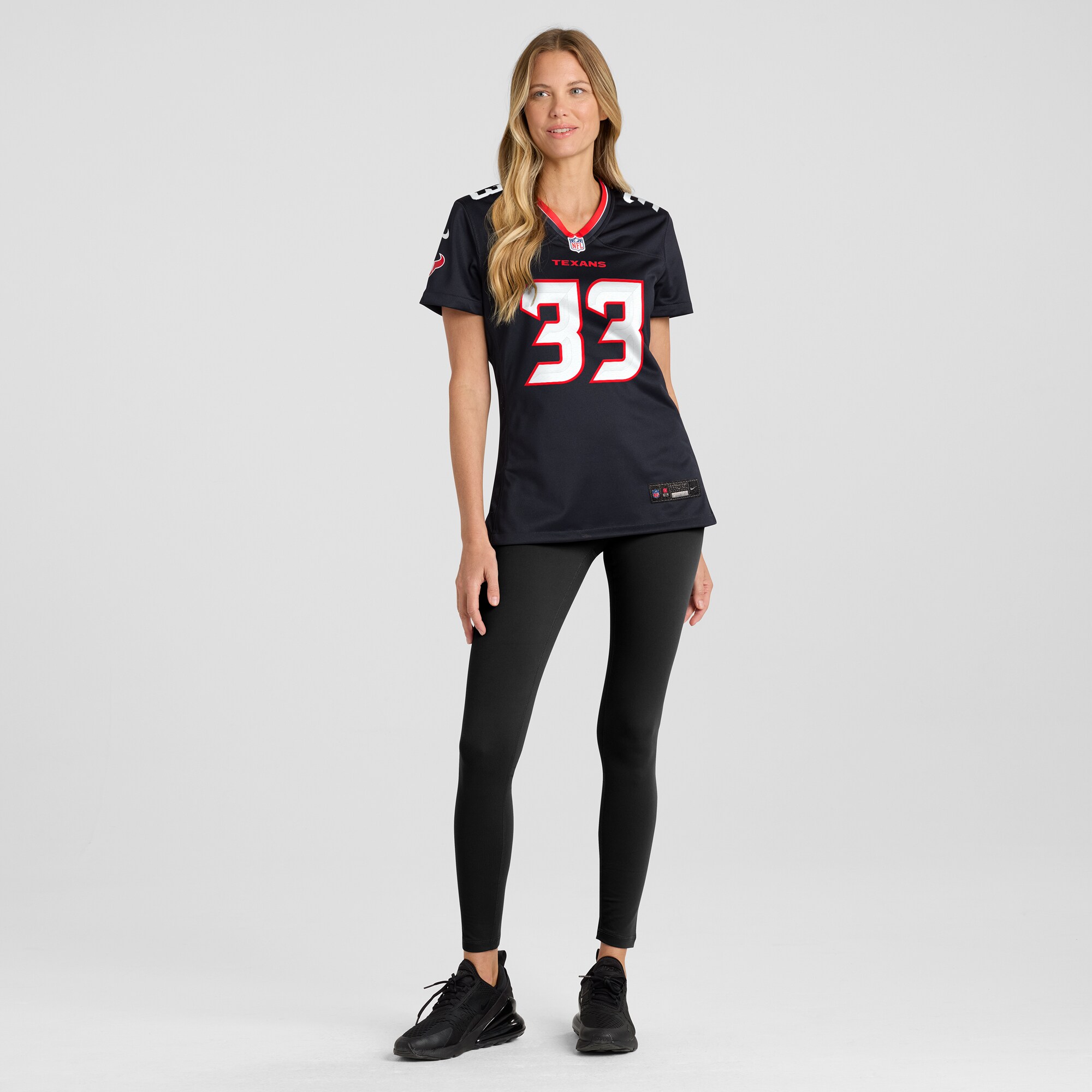 Women's Houston Texans Dare Ogunbowale Navy Team Game Jersey JS9067 nicesnker - Image 4