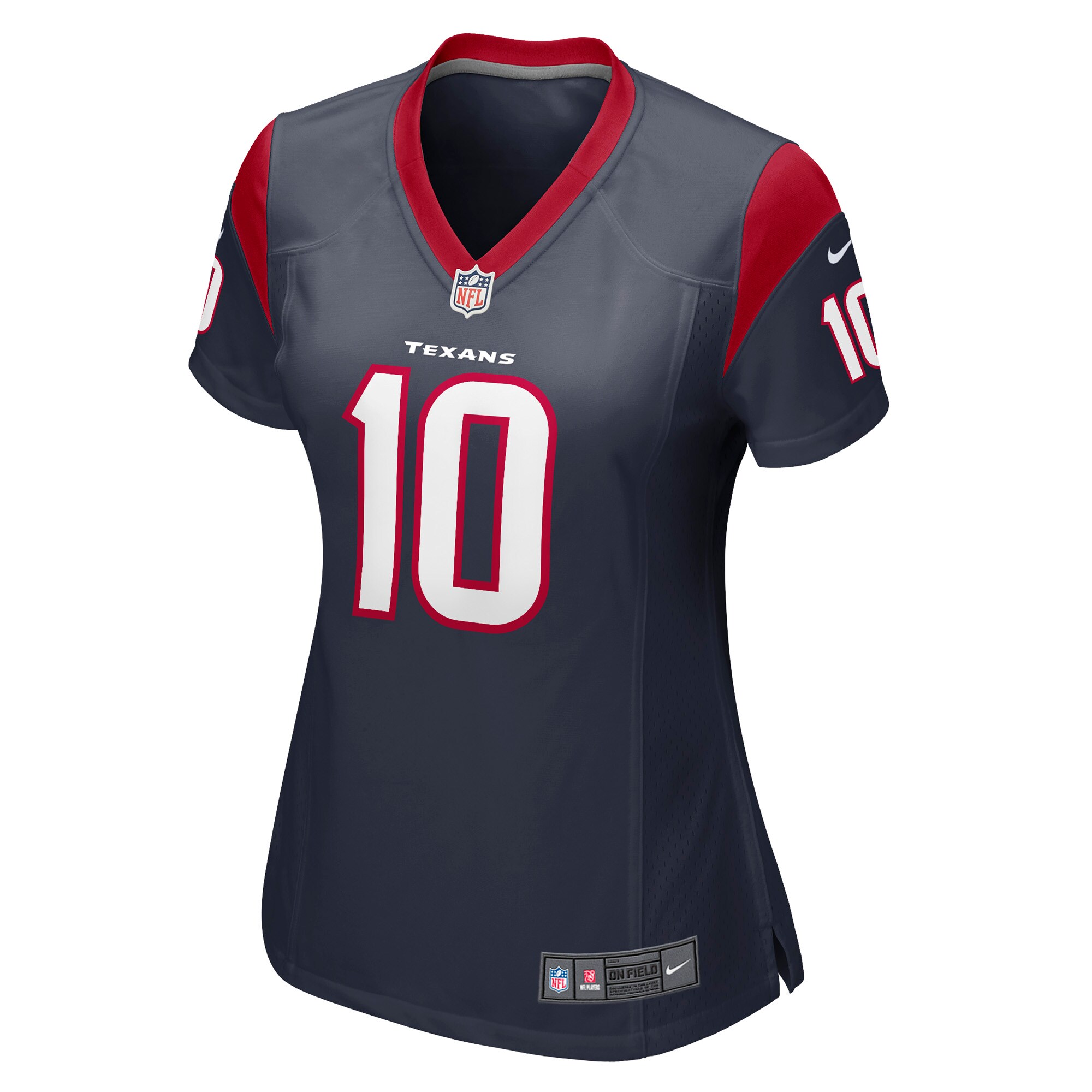 Women's Houston Texans Davis Mills Navy Game Jersey JS4167 nicesnker - Image 2