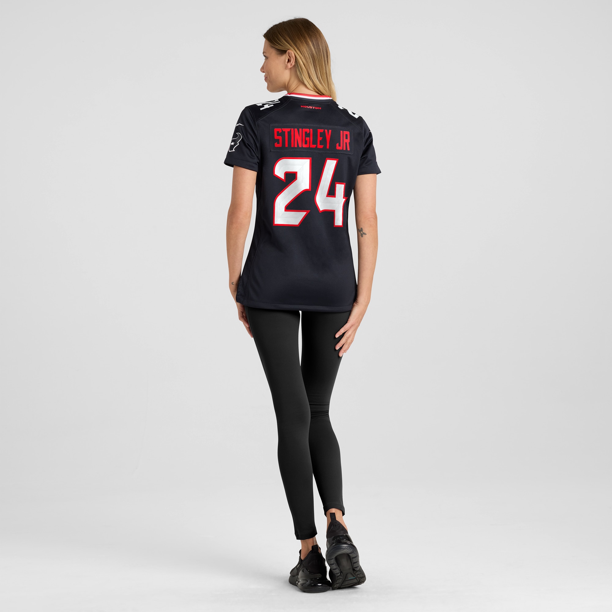 Women's Houston Texans Derek Stingley Jr. Navy Game Jersey JS4988 nicesnker - Image 5
