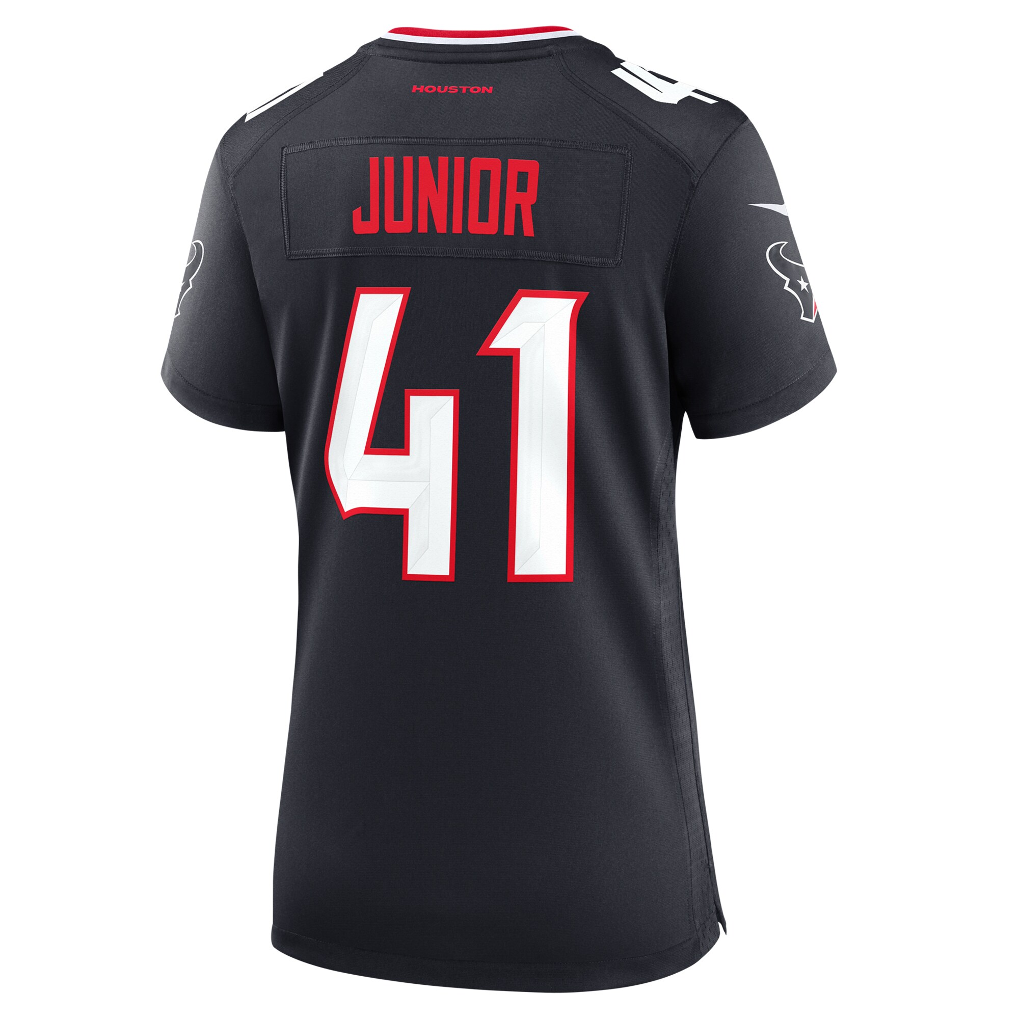 Women's Houston Texans Gregory Junior Navy Team Game Jersey JS2351 nicesnker - Image 3