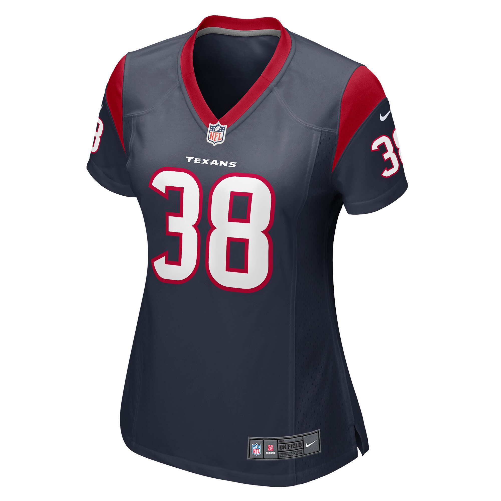 Women's Houston Texans Jacobi Francis Navy Game Player Jersey JS3298 nicesnker - Image 2