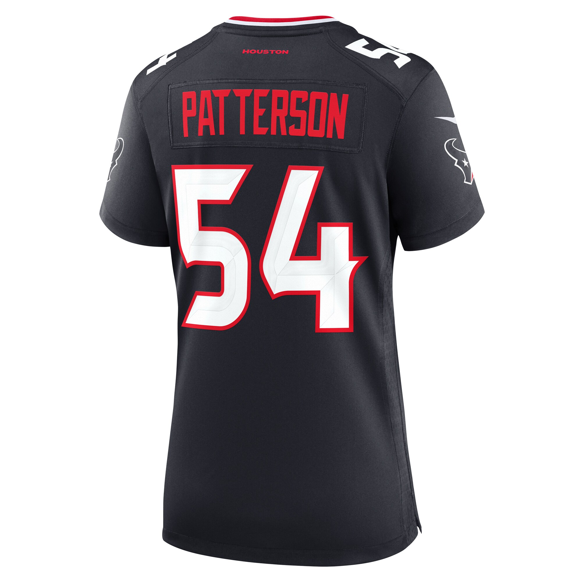 Women's Houston Texans Jarrett Patterson Navy Team Game Jersey JS7242 nicesnker - Image 3