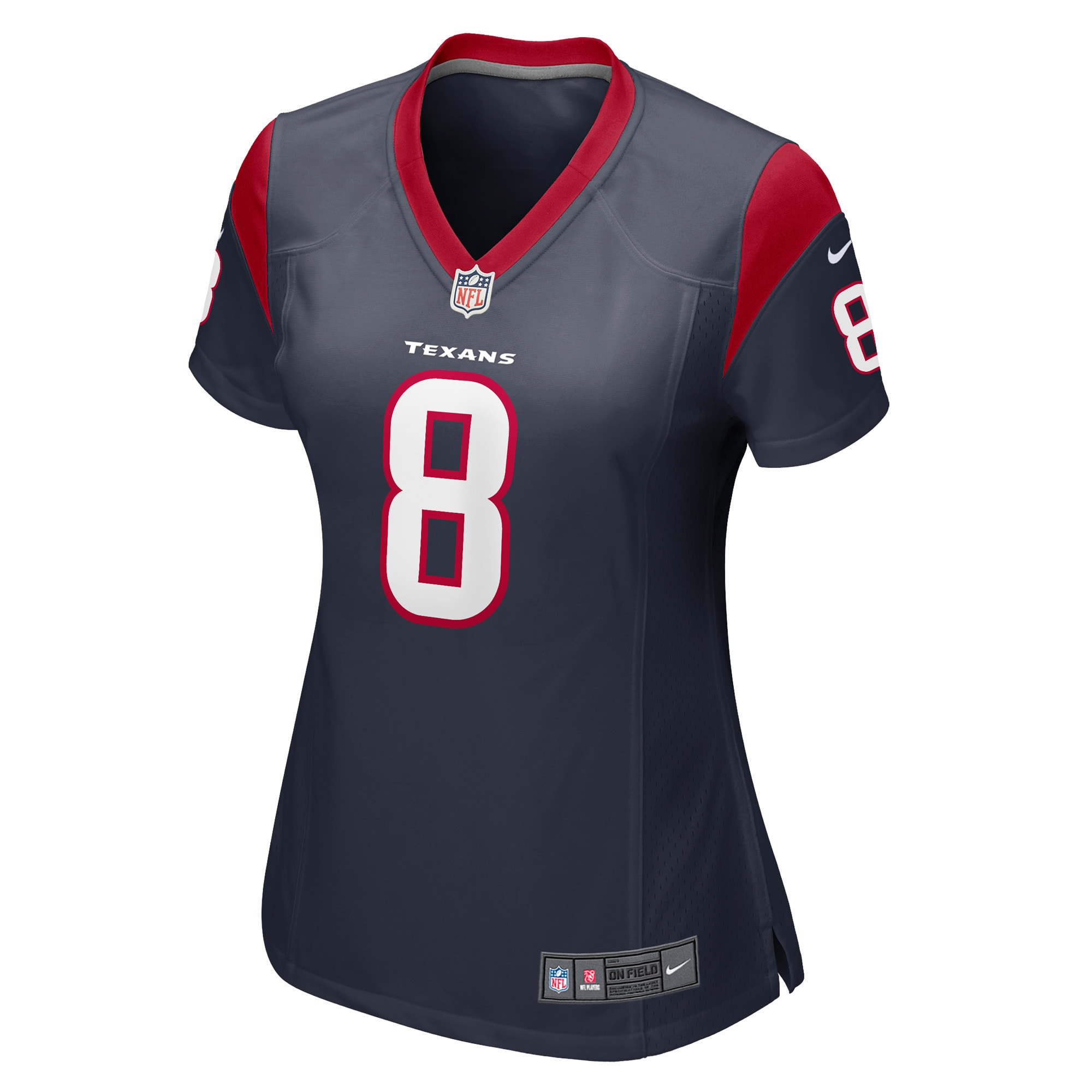 Women's Houston Texans John Metchie III Navy Game Player Jersey JS3291 nicesnker - Image 2