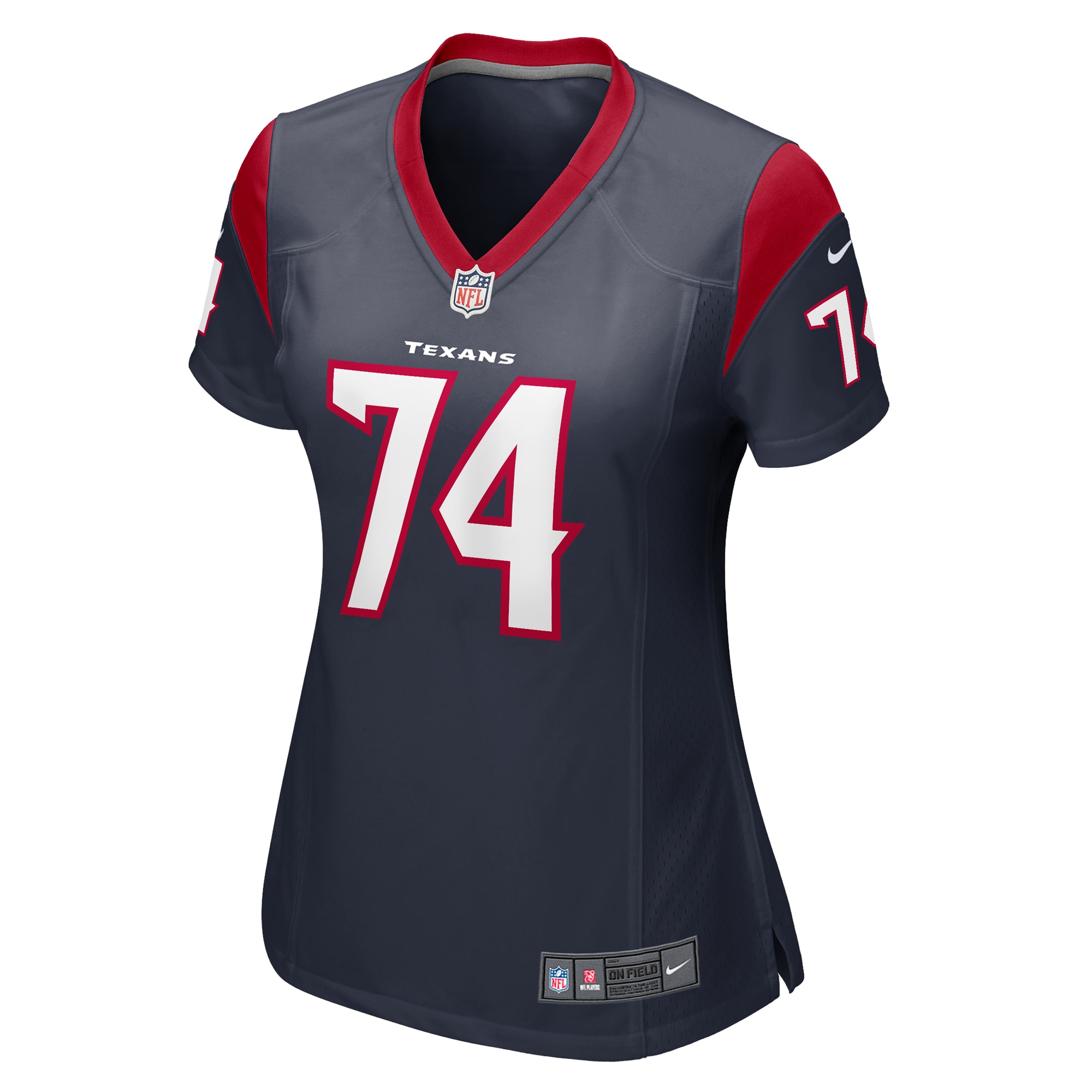 Women's Houston Texans Josh Jones Navy Team Game Jersey JS5083 nicesnker - Image 2