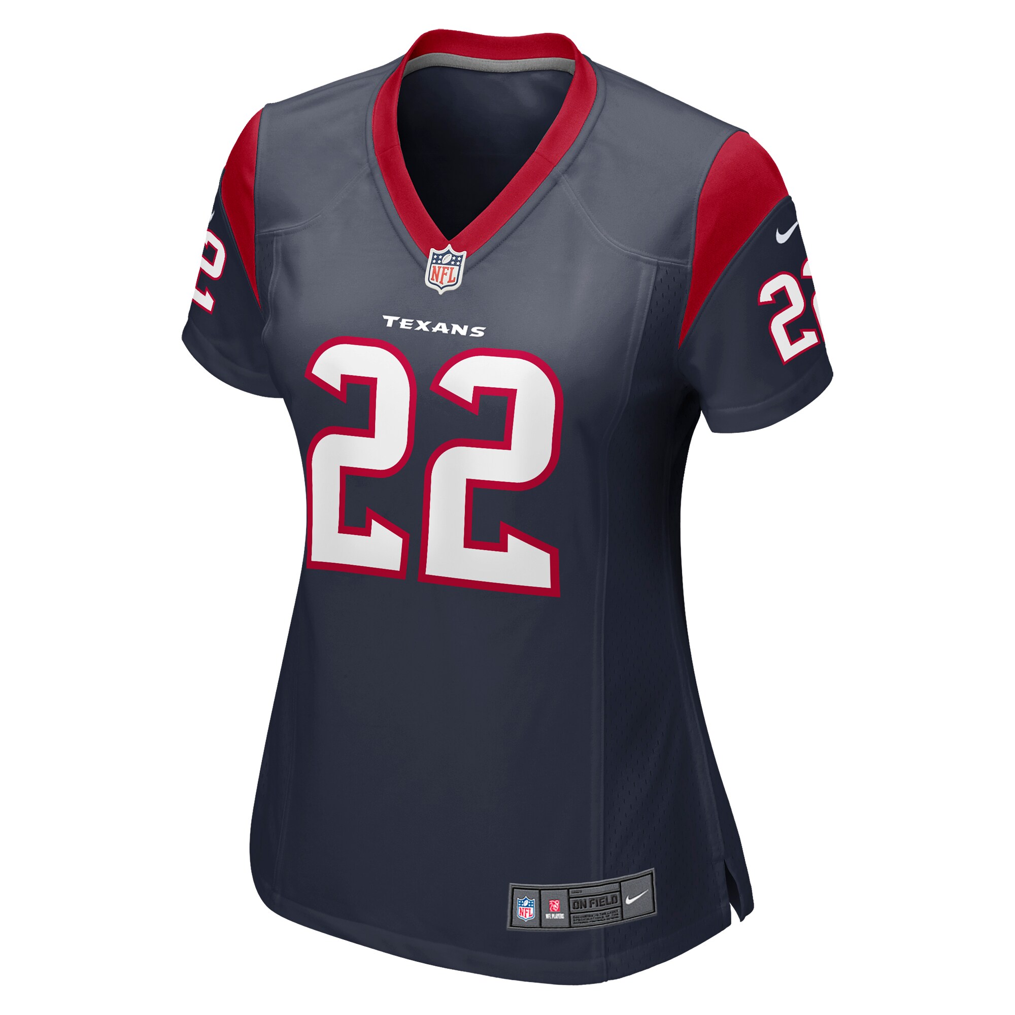 Women's Houston Texans Mike Boone Navy Game Player Jersey JS7094 nicesnker - Image 2
