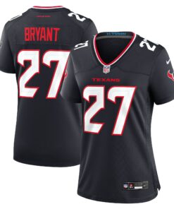 Women's Houston Texans Myles Bryant Navy Team Game Jersey JS5161 nicesnker