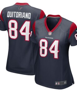 Women's Houston Texans Teagan Quitoriano Navy Game Player Jersey JS8749 nicesnker
