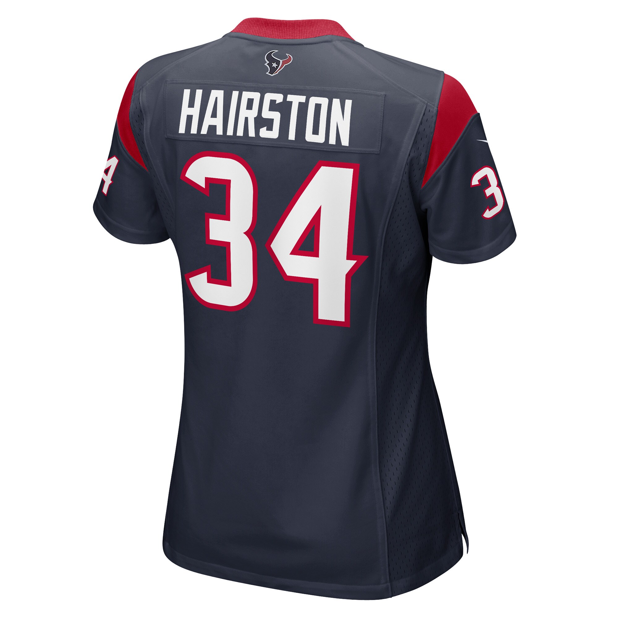 Women's Houston Texans Troy Hairston Navy Game Player Jersey JS1971 nicesnker - Image 3