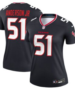 Women's Houston Texans Will Anderson Jr. Navy Legend Player Performance Top JS3204 nicesnker