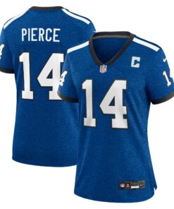 Women's Indianapolis Colts Alec Pierce Royal Indiana Nights Alternate Game Jersey JS9271 nicesnker