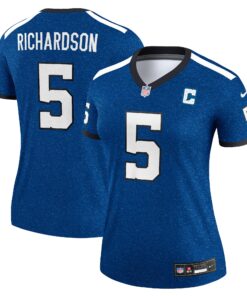 Women's Indianapolis Colts Anthony Richardson Royal Alternate Legend Player Performance Top JS9557 nicesnker