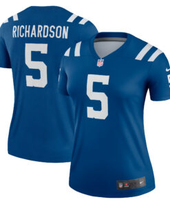 Women's Indianapolis Colts Anthony Richardson Royal Legend Player Performance Top JS8332 nicesnker