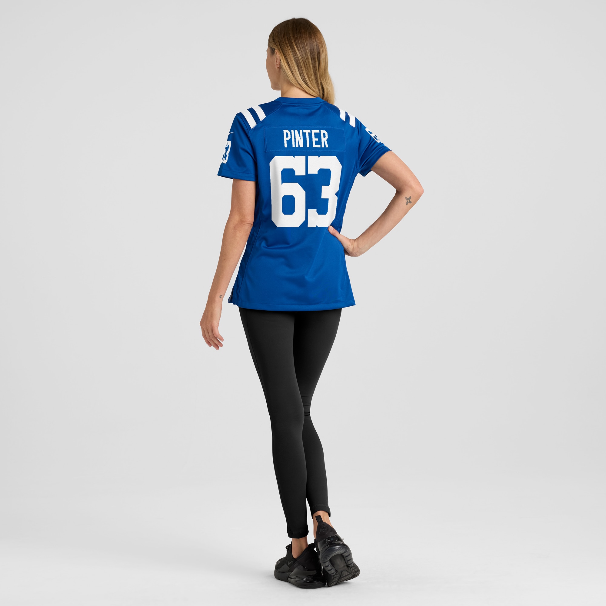 Women's Indianapolis Colts Danny Pinter Royal Game Jersey JS2649 nicesnker - Image 5