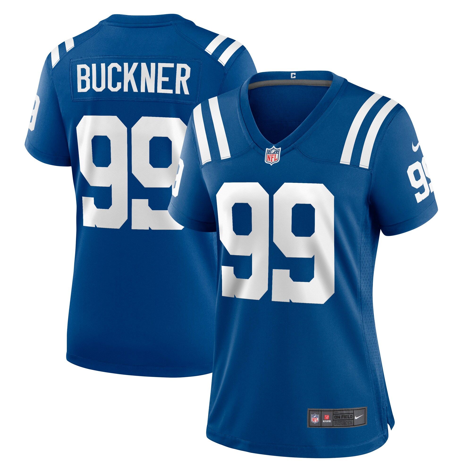 Women's Indianapolis Colts DeForest Buckner Royal Game Jersey JS3527 nicesnker