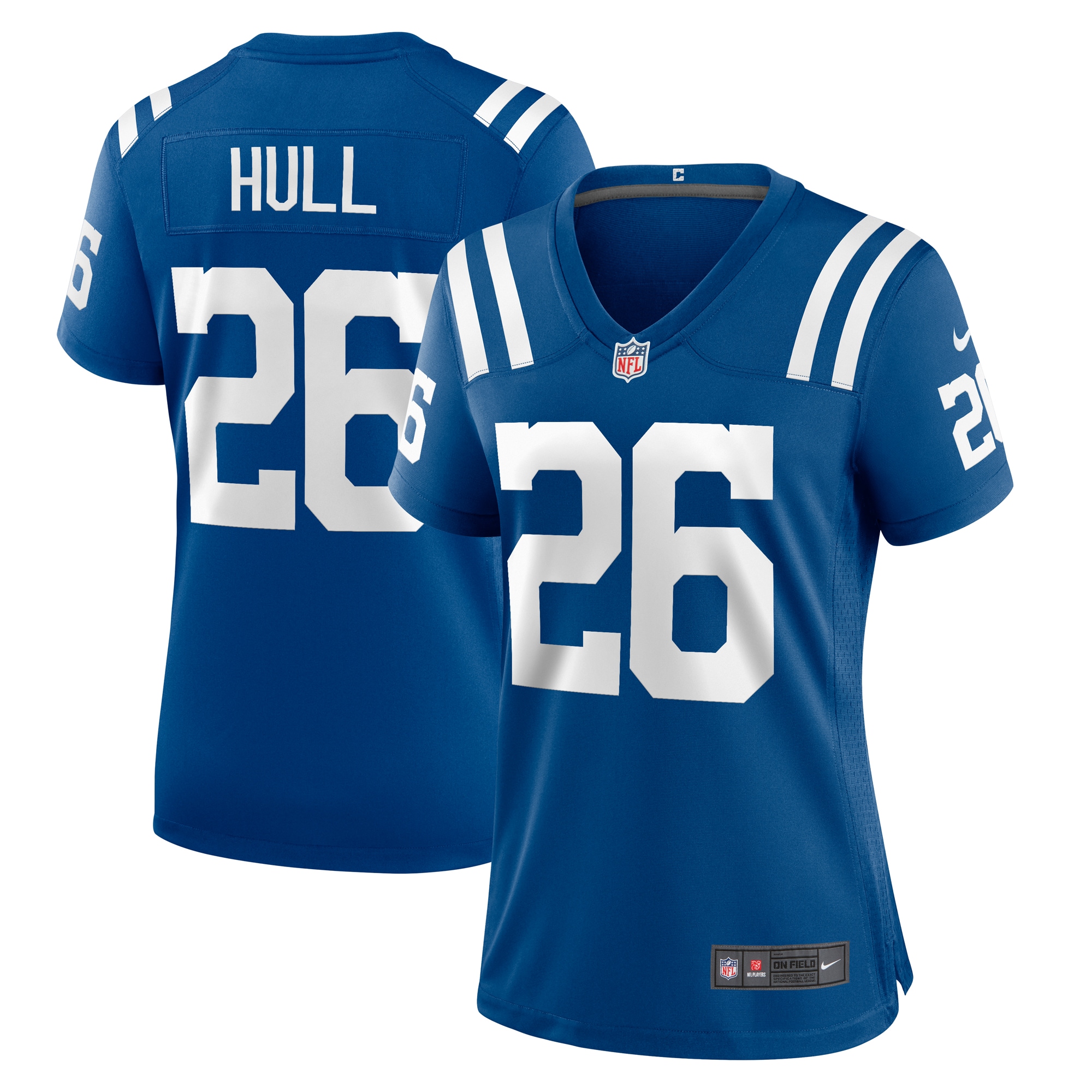 Women's Indianapolis Colts Evan Hull Royal Team Game Jersey JS6293 nicesnker