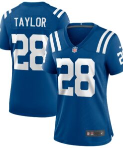 Women's Indianapolis Colts Jonathan Taylor Royal Game Jersey JS9537 nicesnker