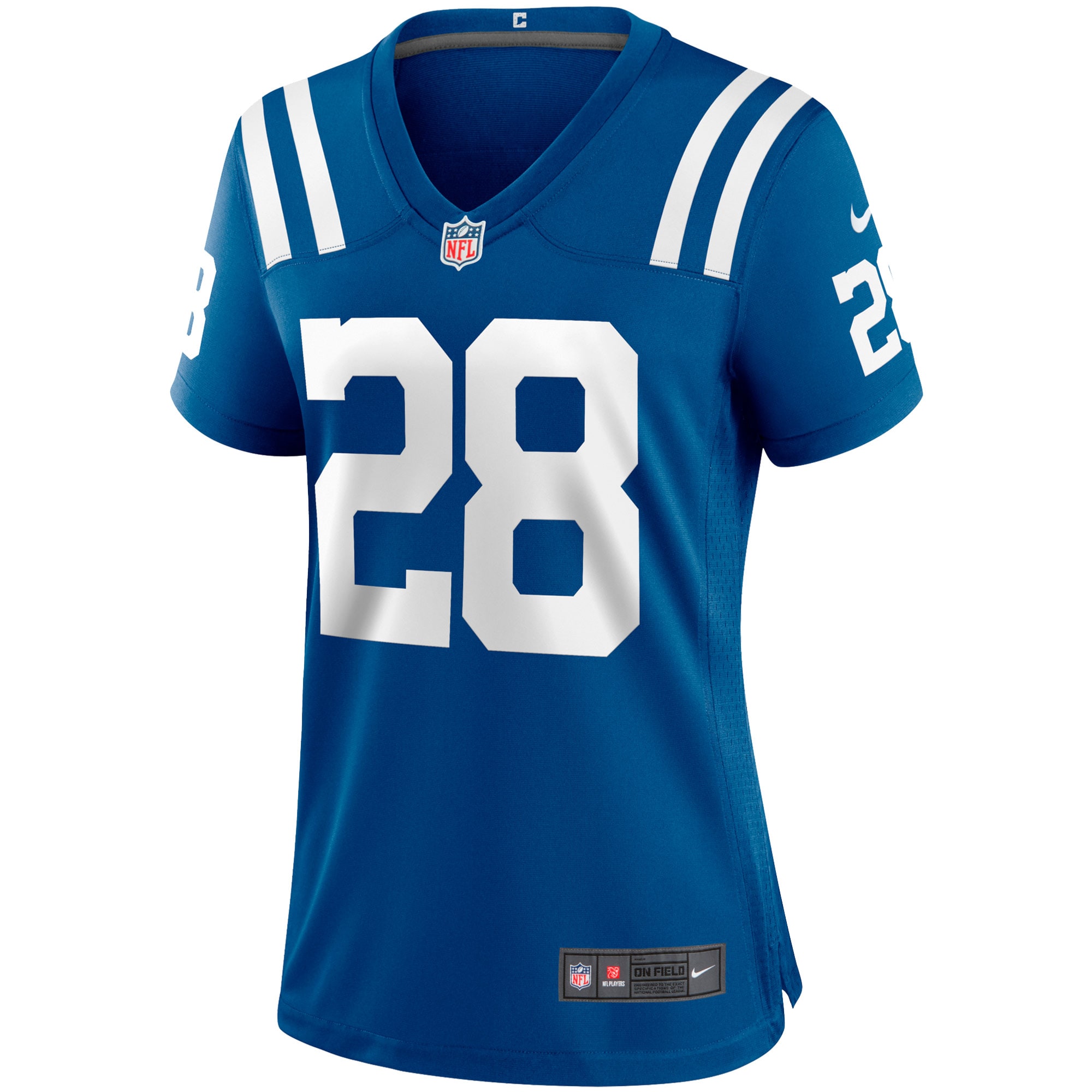 Women's Indianapolis Colts Jonathan Taylor Royal Player Game Jersey JS4533 nicesnker - Image 2