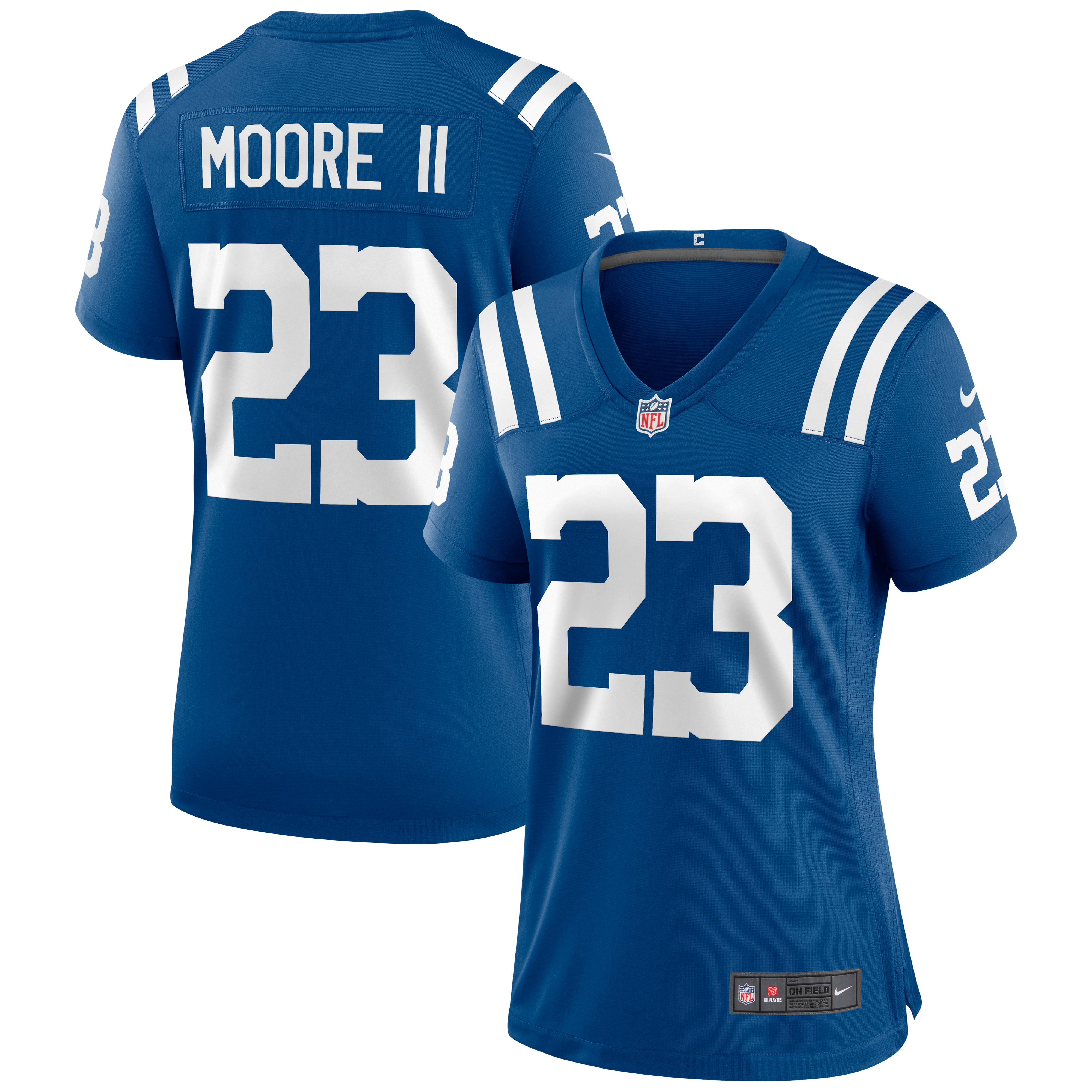 Women's Indianapolis Colts Kenny Moore II Royal Game Jersey JS5907 nicesnker