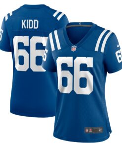 Women's Indianapolis Colts Lewis Kidd Royal Game Jersey JS5147 nicesnker