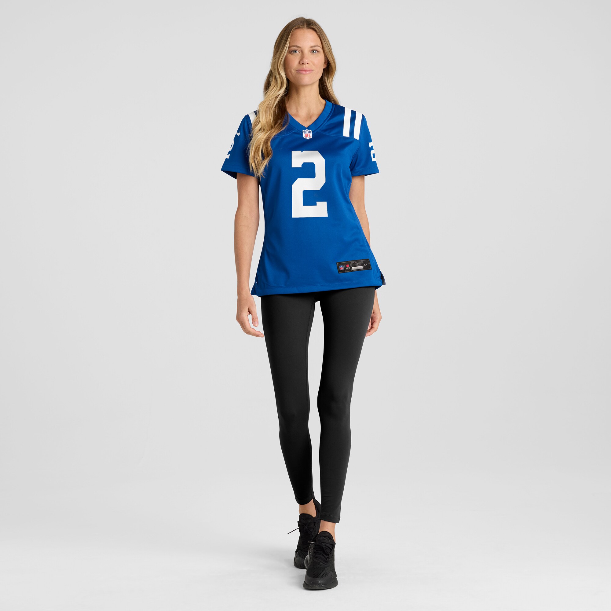 Women's Indianapolis Colts Matt Gay Royal Game Player Jersey JS8002 nicesnker - Image 4