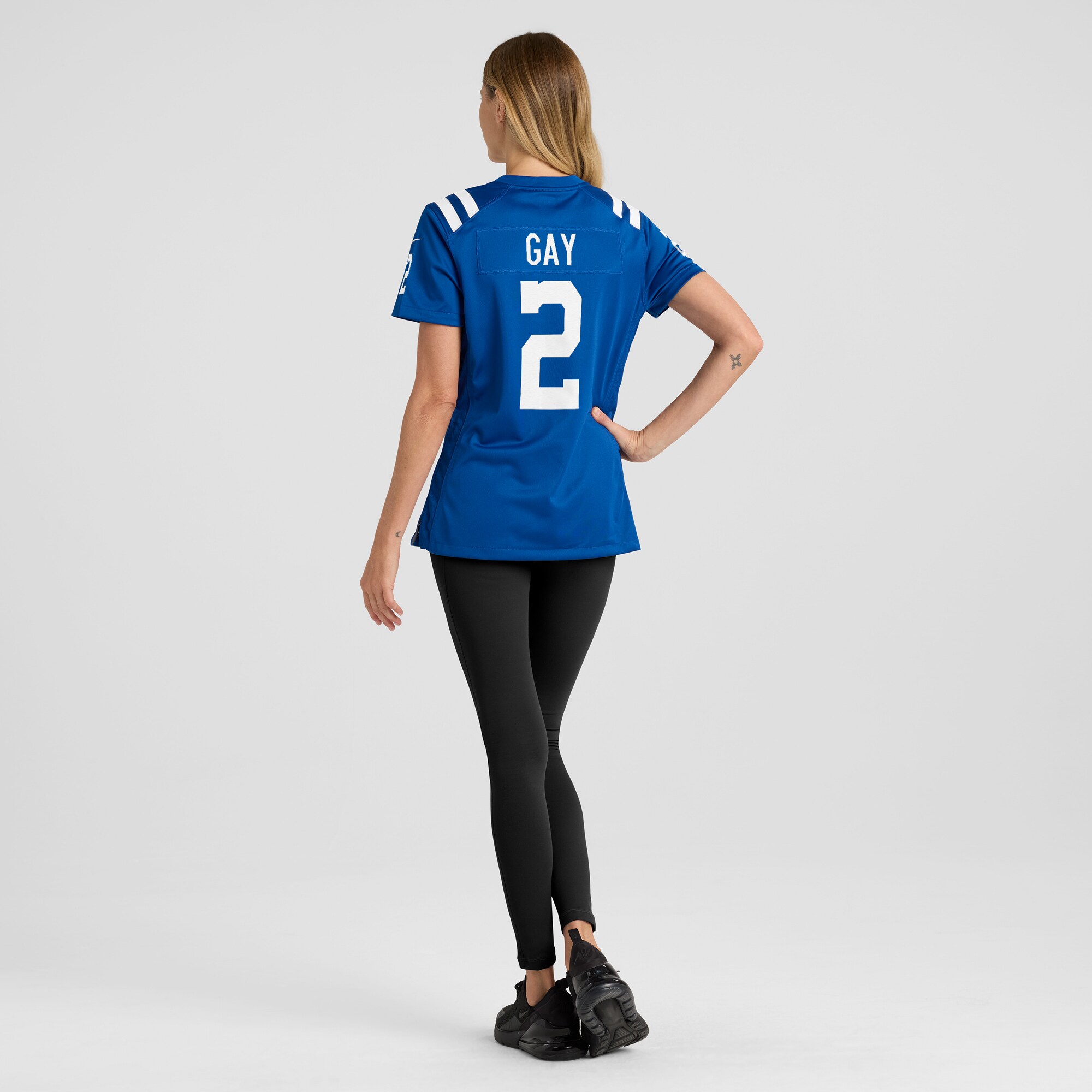 Women's Indianapolis Colts Matt Gay Royal Game Player Jersey JS8002 nicesnker - Image 5