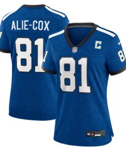 Women's Indianapolis Colts Mo Alie Cox Royal Indiana Nights Alternate Game Jersey JS9755 nicesnker