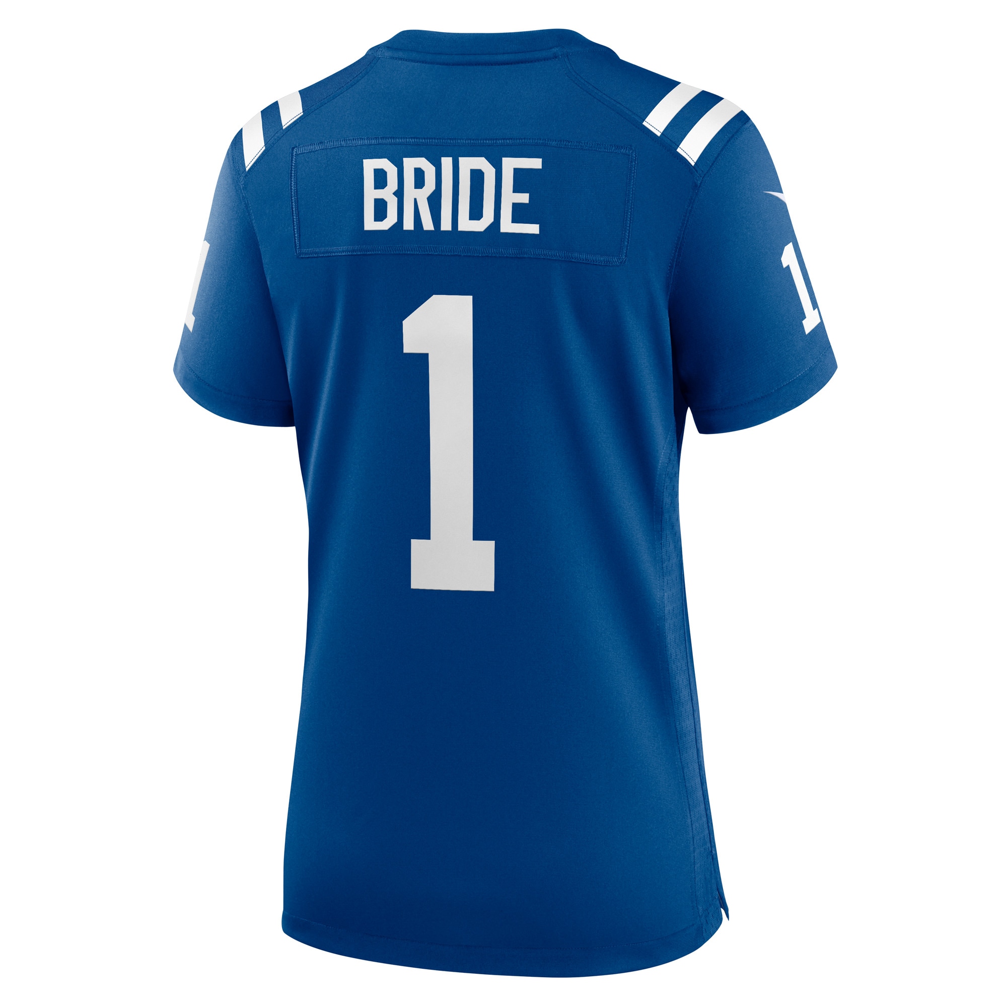 Women's Indianapolis Colts Number 1 Bride Royal Game Jersey JS3525 nicesnker - Image 3