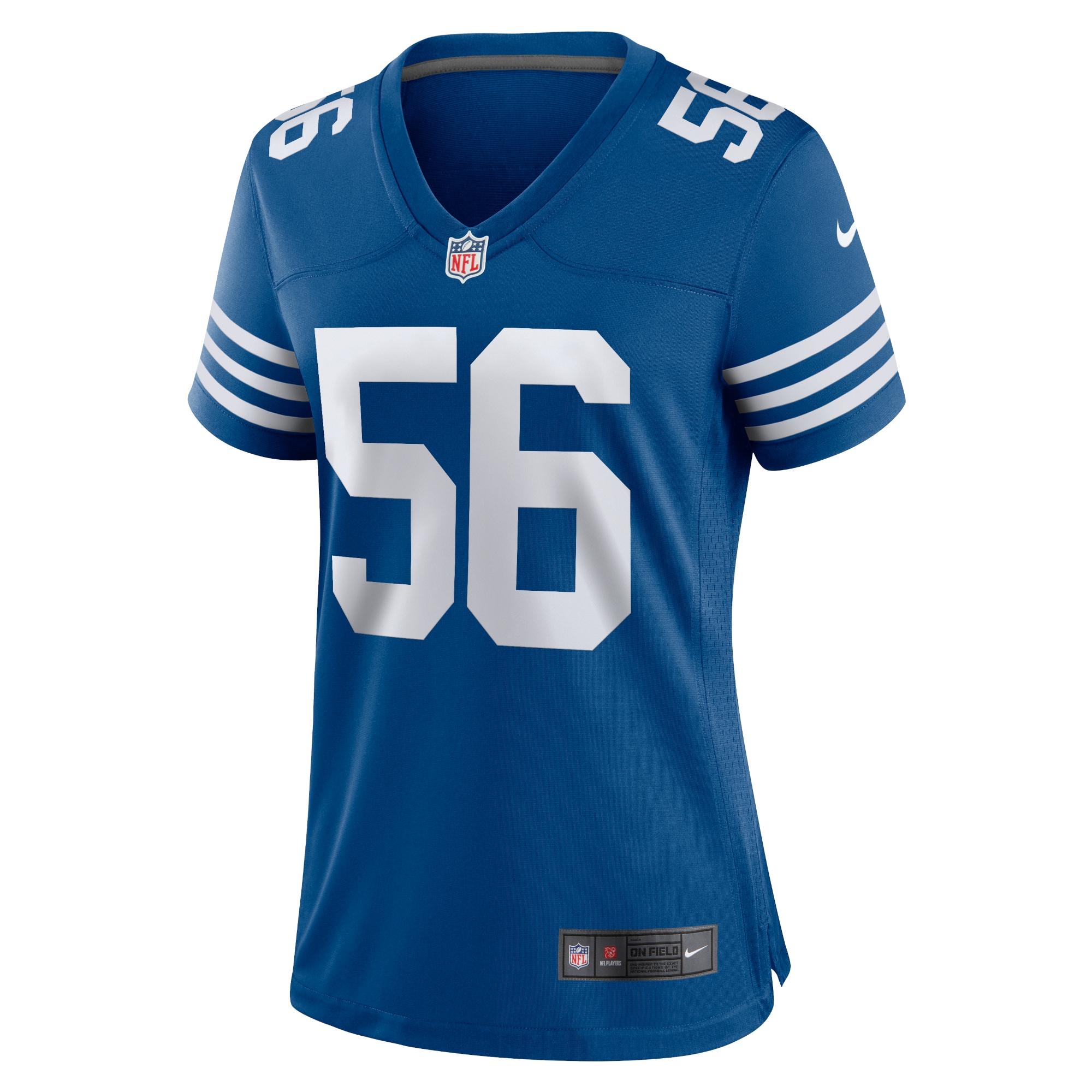 Women's Indianapolis Colts Quenton Nelson Royal Alternate Game Jersey JS3442 nicesnker - Image 2