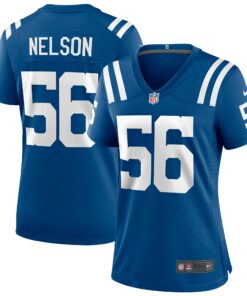 Women's Indianapolis Colts Quenton Nelson Royal Player Game Jersey JS6887 nicesnker