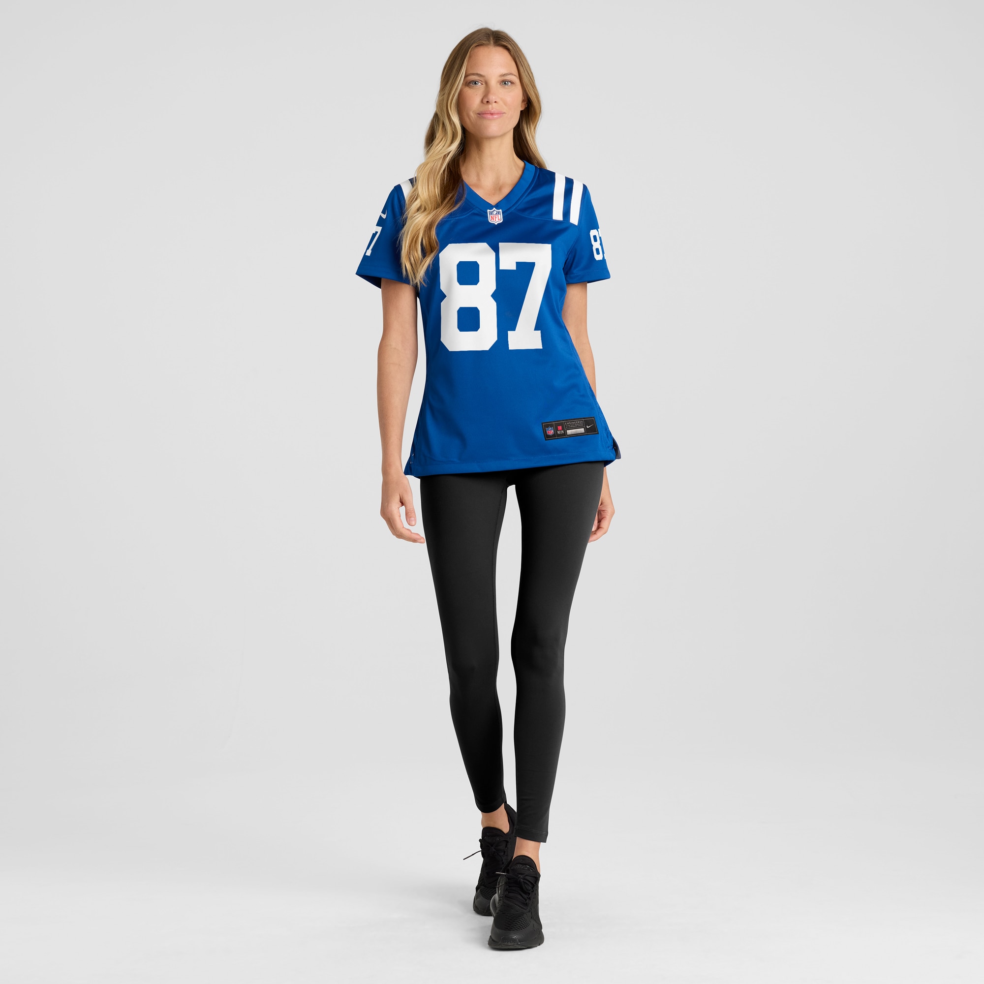 Women's Indianapolis Colts Reggie Wayne Royal Retired Player Game Jersey JS4872 nicesnker - Image 4