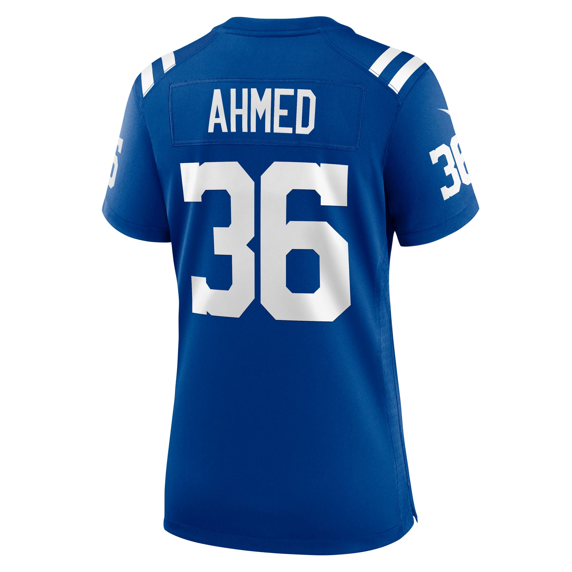 Women's Indianapolis Colts Salvon Ahmed Royal Team Game Jersey JS9258 nicesnker - Image 3