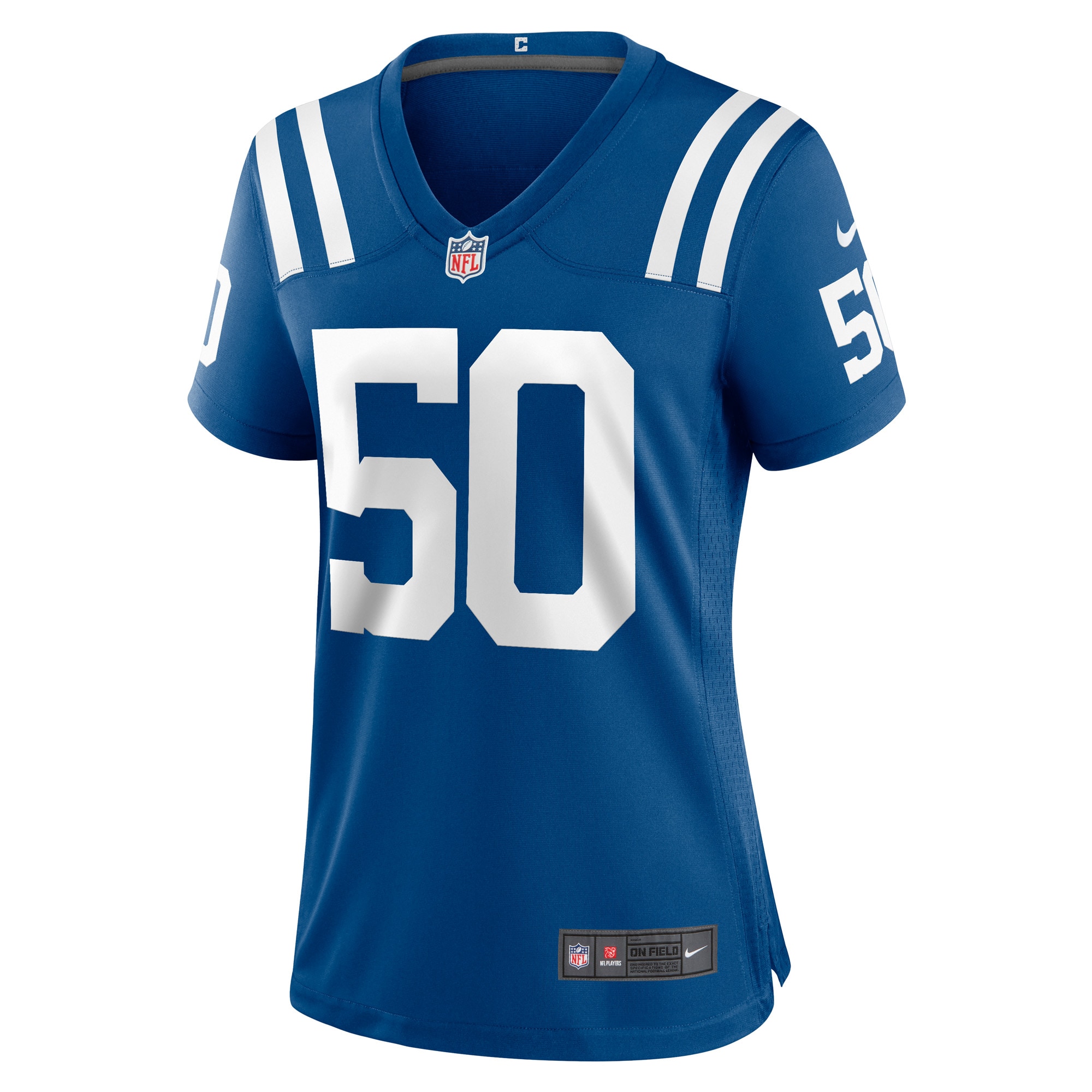 Women's Indianapolis Colts Segun Olubi Royal Game Player Jersey JS6805 nicesnker - Image 2
