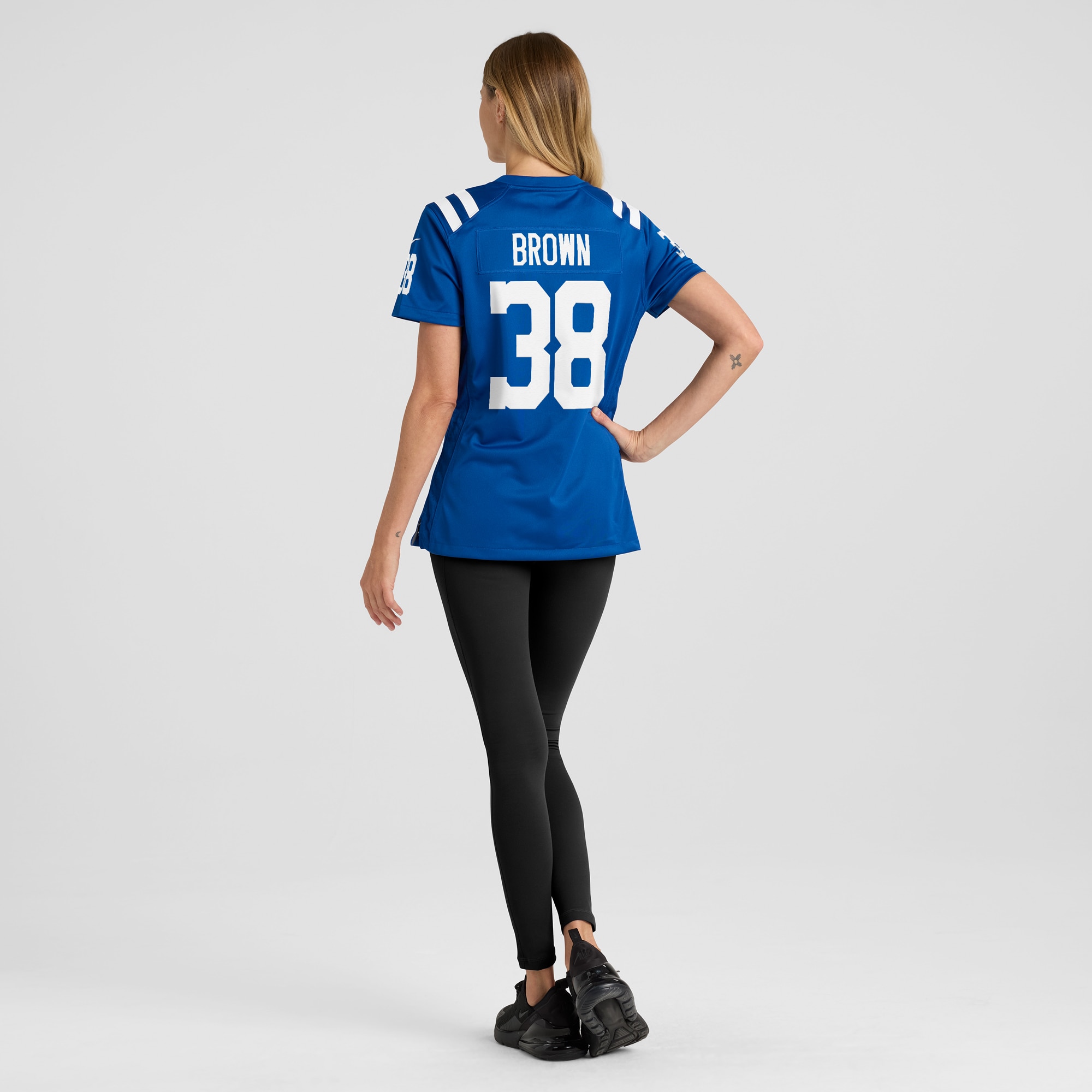 Women's Indianapolis Colts Tony Brown Royal Player Game Jersey JS2797 nicesnker - Image 5