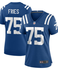 Women's Indianapolis Colts Will Fries Royal Game Jersey JS8397 nicesnker
