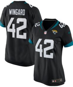 Women's Jacksonville Jaguars Andrew Wingard Black Game Jersey JS6293 nicesnker