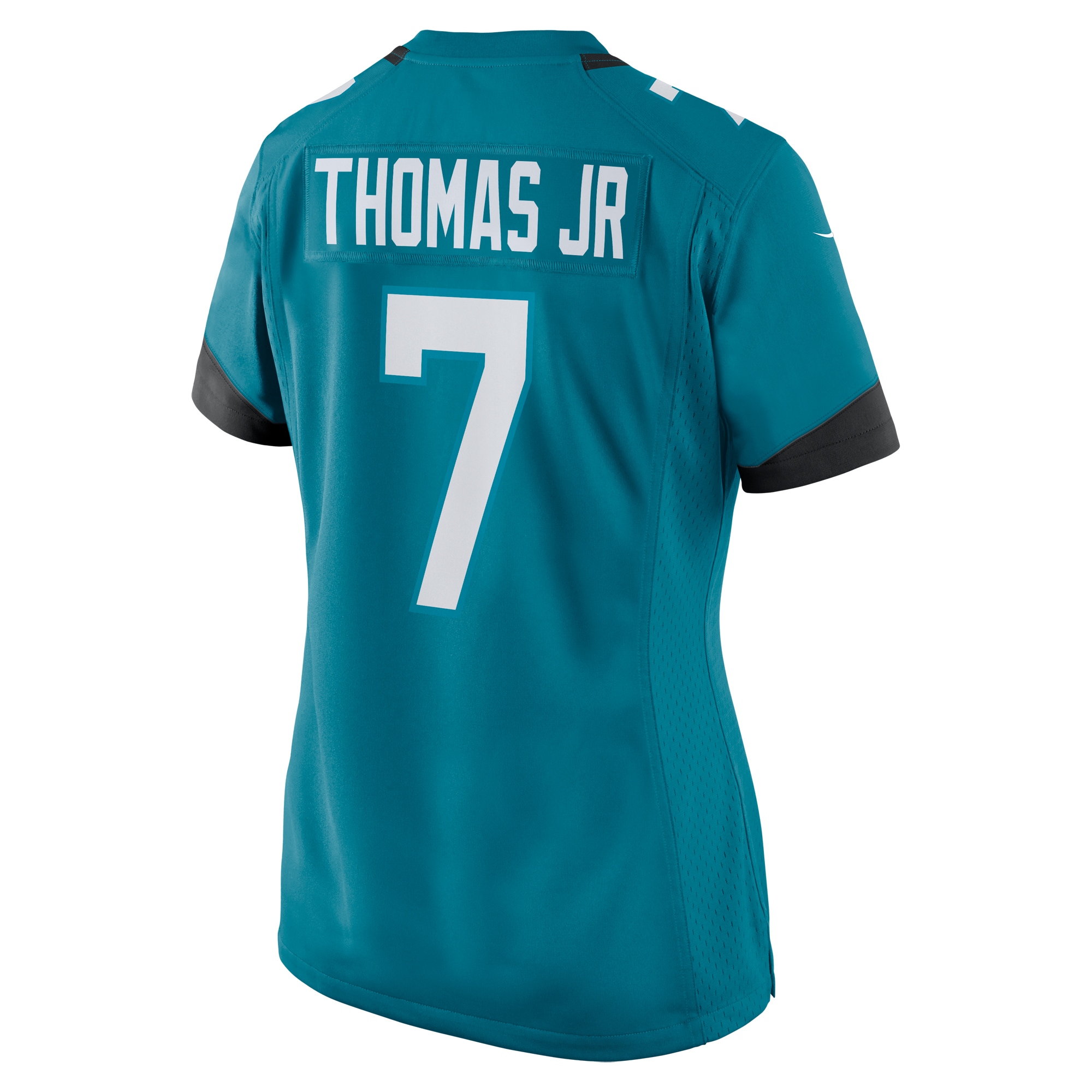Women's Jacksonville Jaguars Brian Thomas Jr. Teal Game Jersey JS2655 nicesnker - Image 3