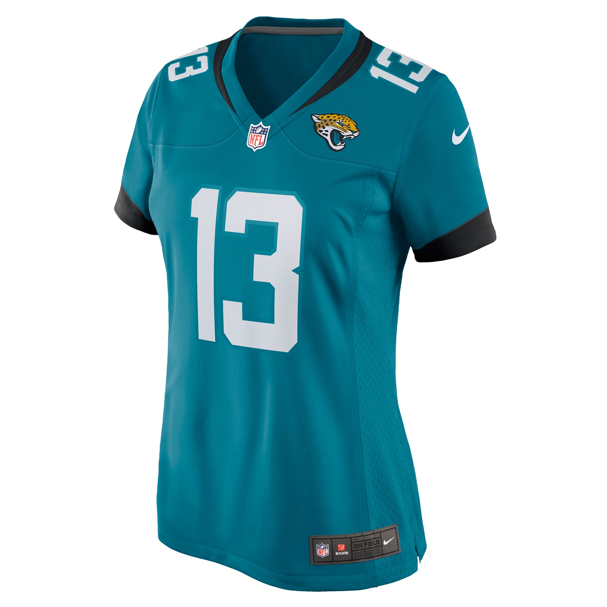Women's Jacksonville Jaguars Christian Kirk Teal Game Jersey JS3336 nicesnker - Image 2