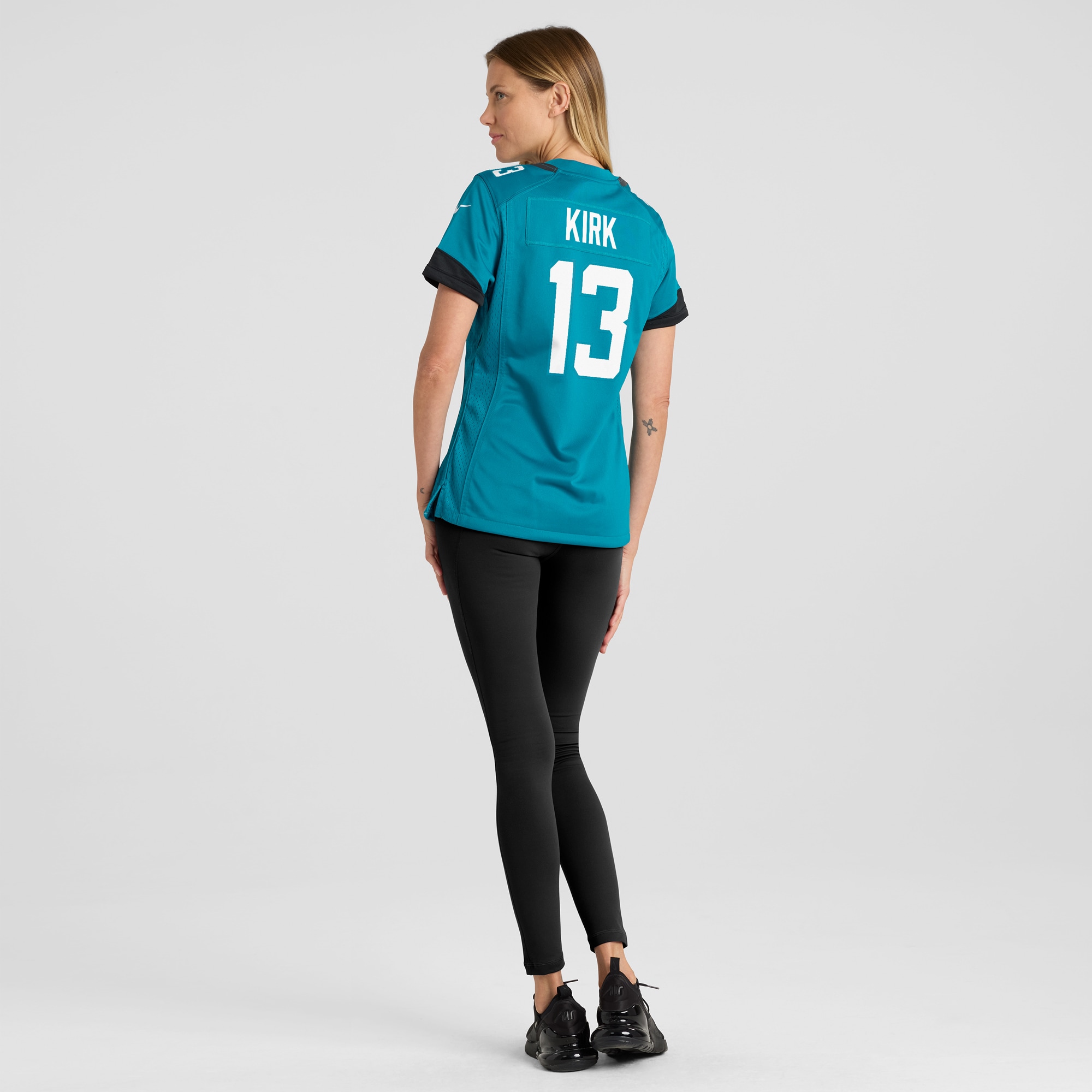 Women's Jacksonville Jaguars Christian Kirk Teal Game Jersey JS3336 nicesnker - Image 5