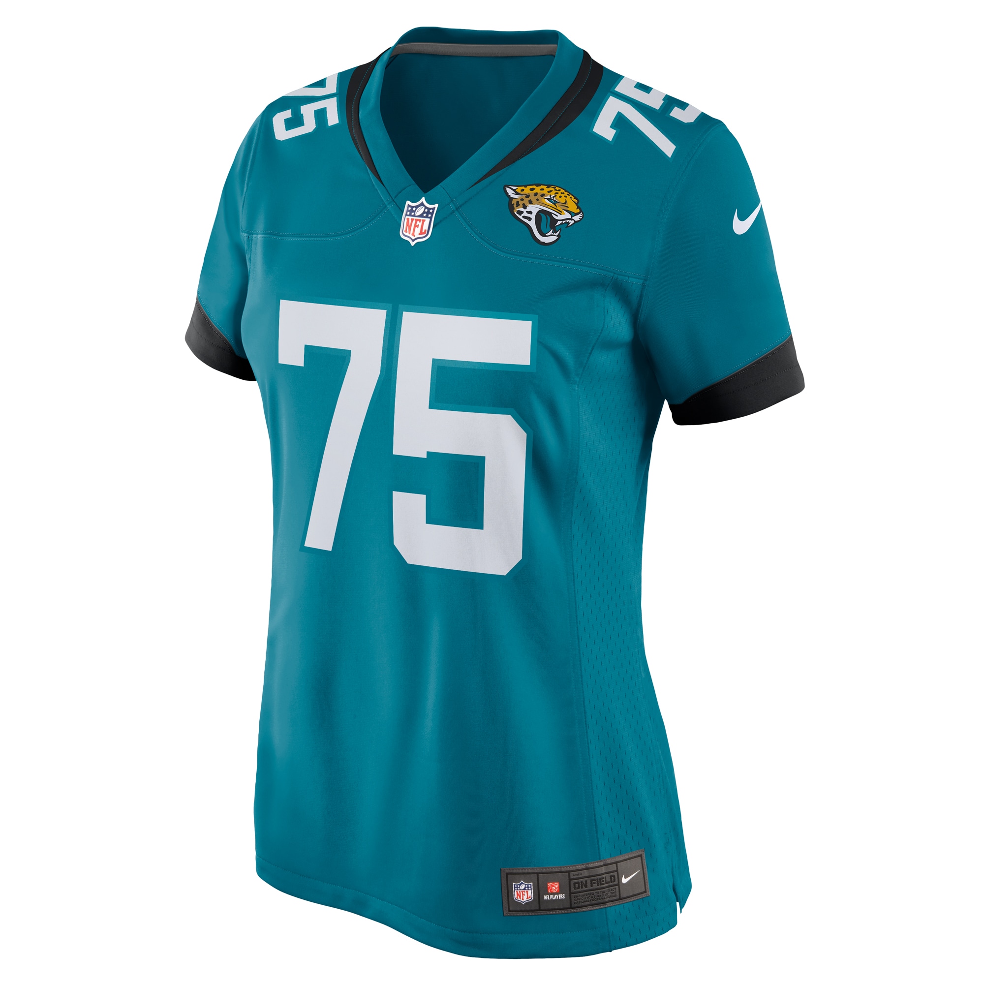 Women's Jacksonville Jaguars Cooper Hodges Teal Game Jersey JS6413 nicesnker - Image 2