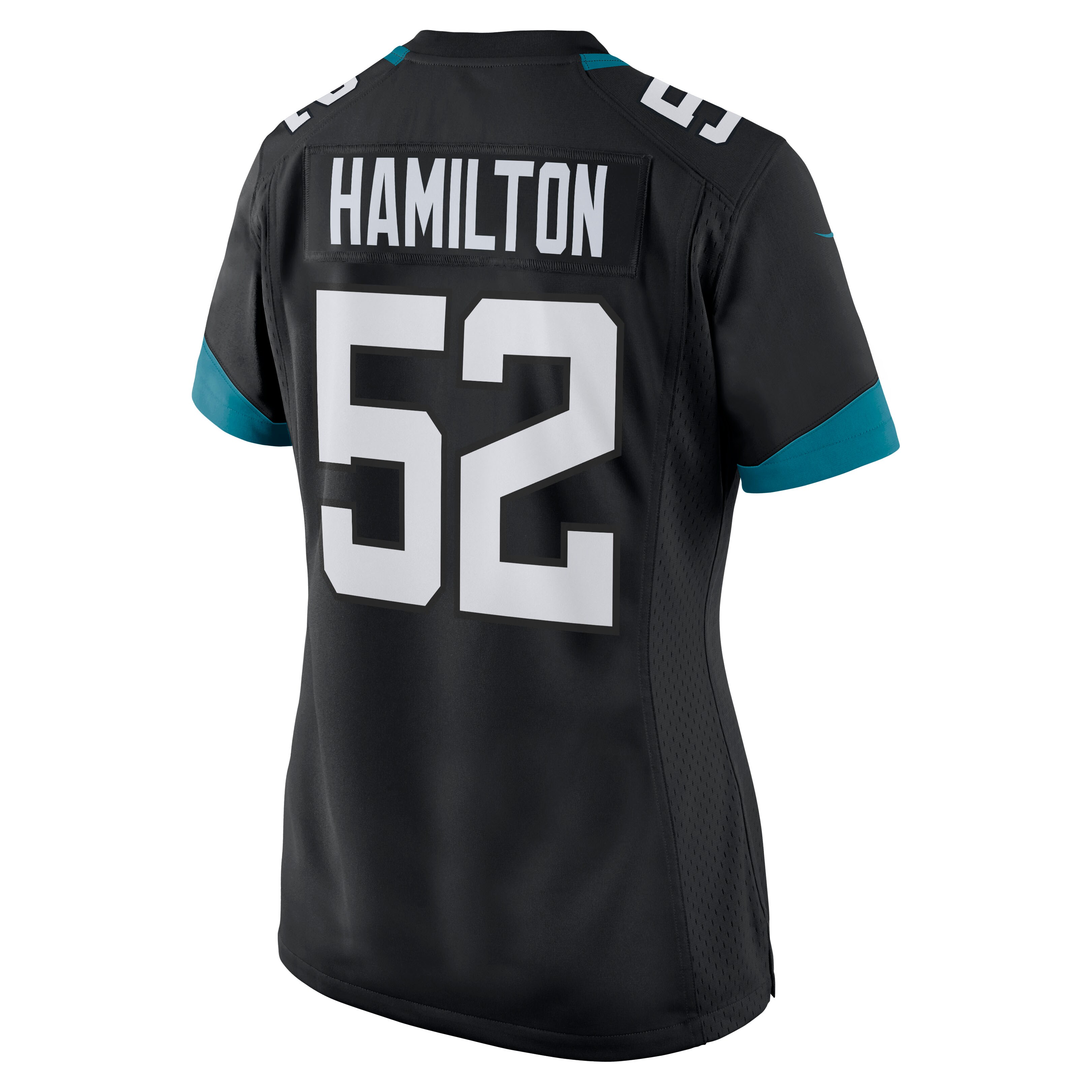 Women's Jacksonville Jaguars DaVon Hamilton Black Game Jersey JS5091 nicesnker - Image 3