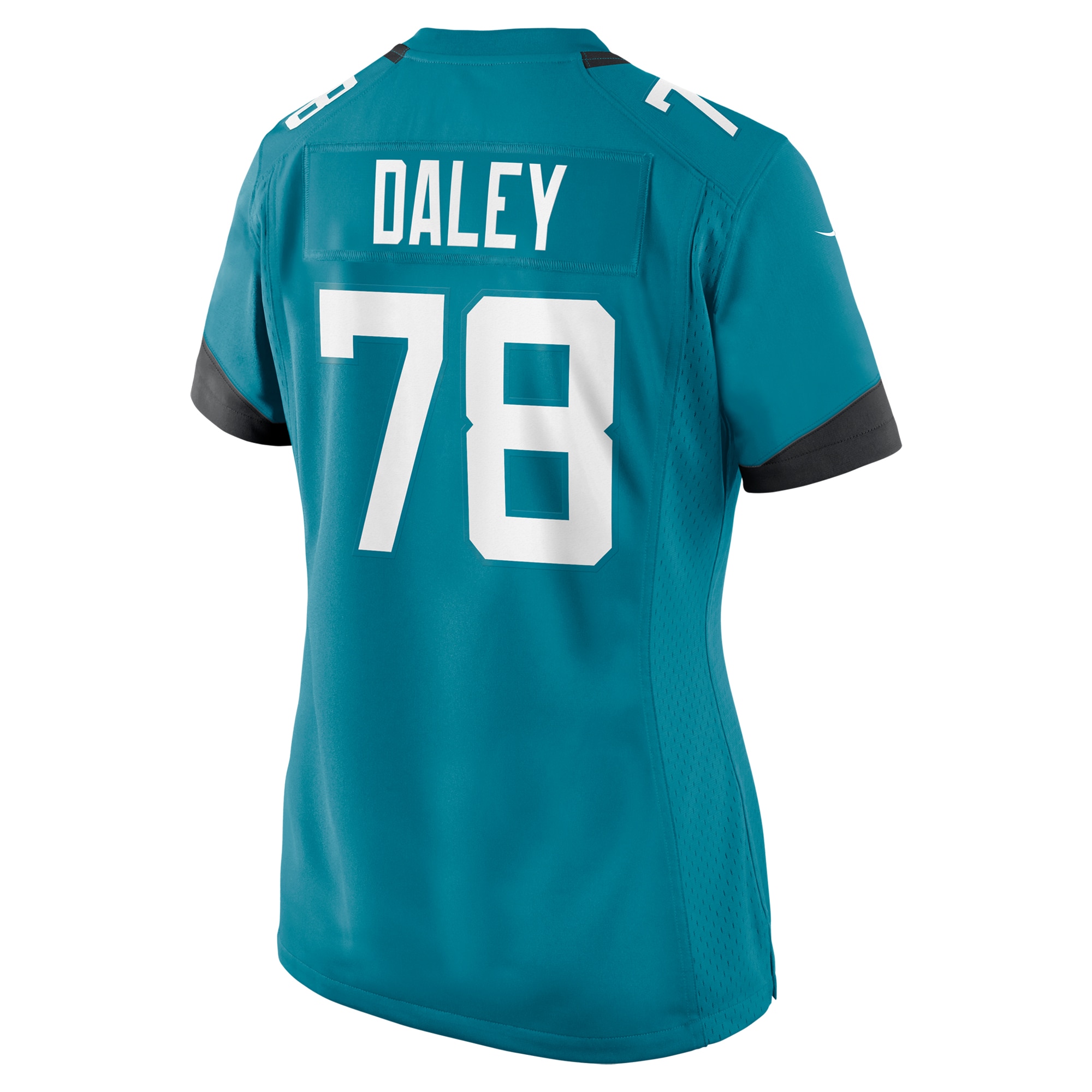 Women's Jacksonville Jaguars Dennis Daley Teal Game Jersey JS3822 nicesnker - Image 3