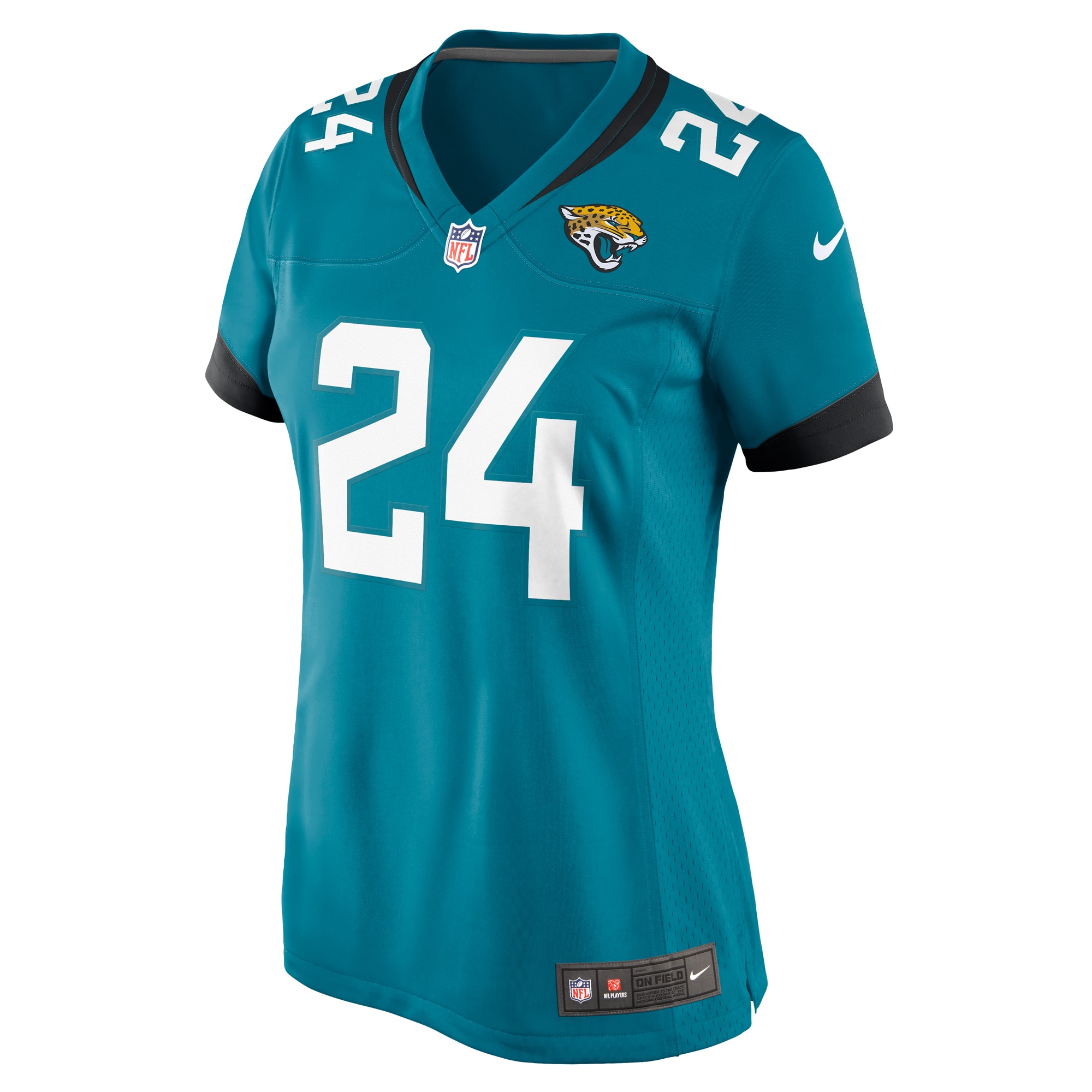 Women's Jacksonville Jaguars De??ntre Prince Teal Game Jersey JS5280 nicesnker - Image 2