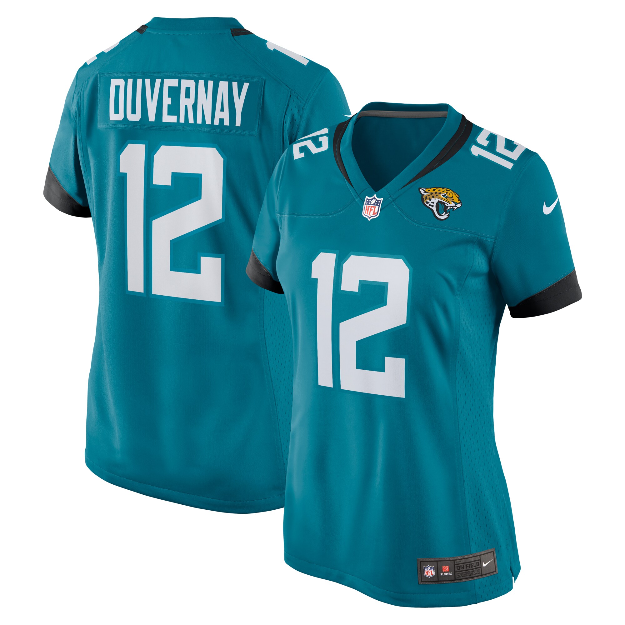 Women's Jacksonville Jaguars Devin Duvernay Teal Team Game Jersey JS7342 nicesnker
