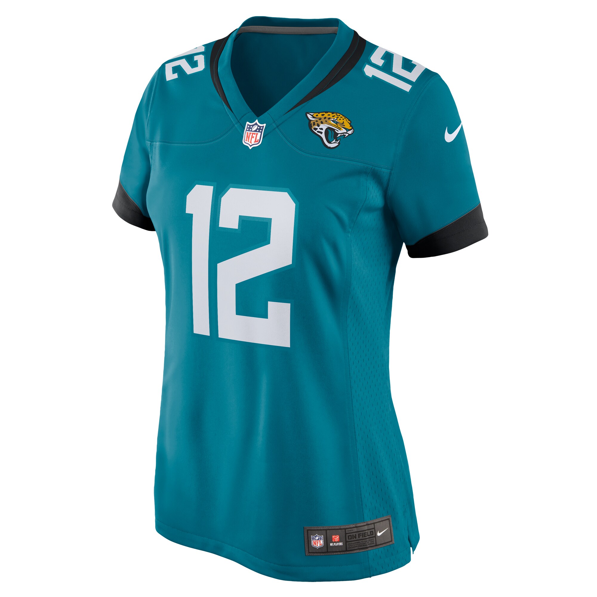 Women's Jacksonville Jaguars Devin Duvernay Teal Team Game Jersey JS7342 nicesnker - Image 2