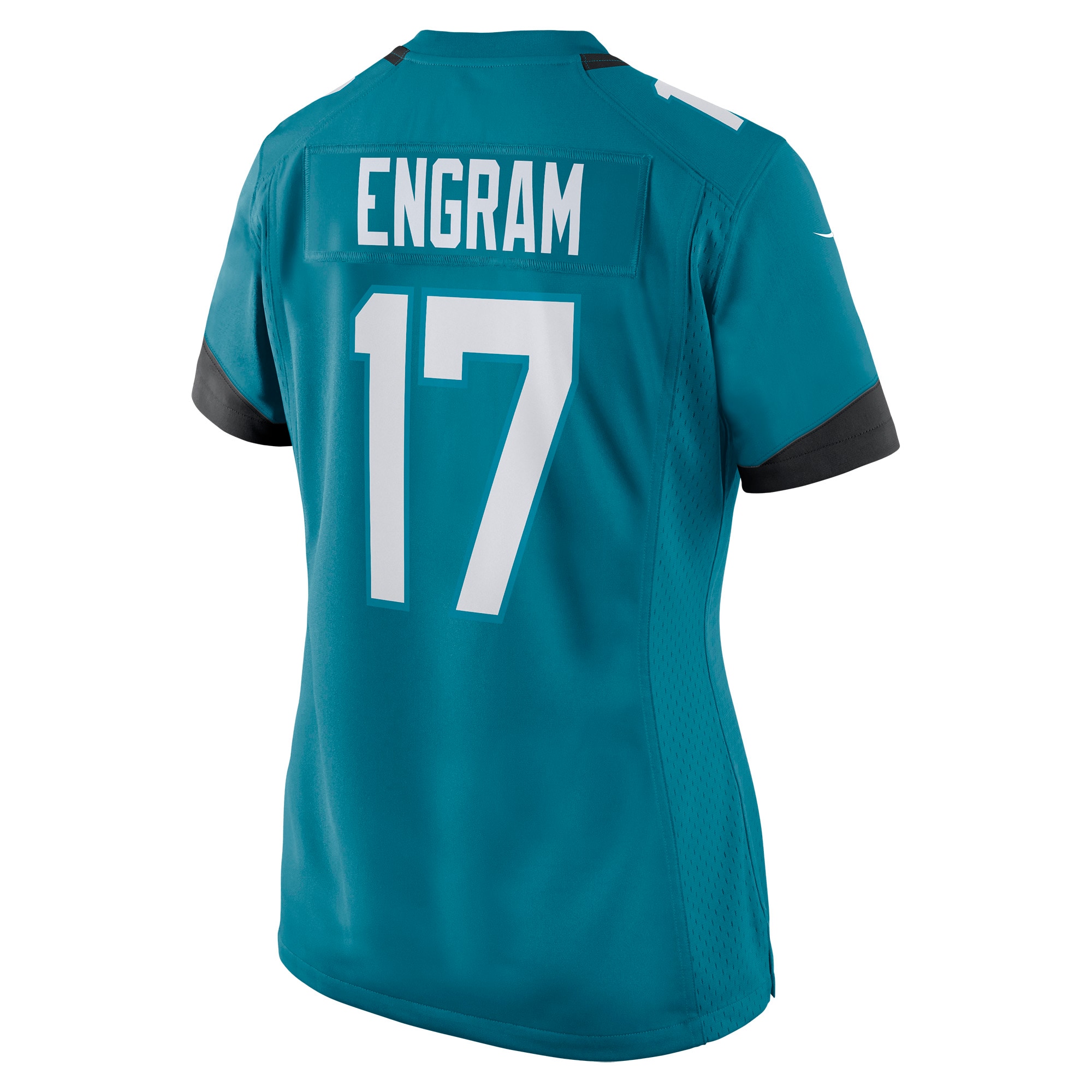 Women's Jacksonville Jaguars Evan Engram Teal Game Jersey JS5656 nicesnker - Image 3