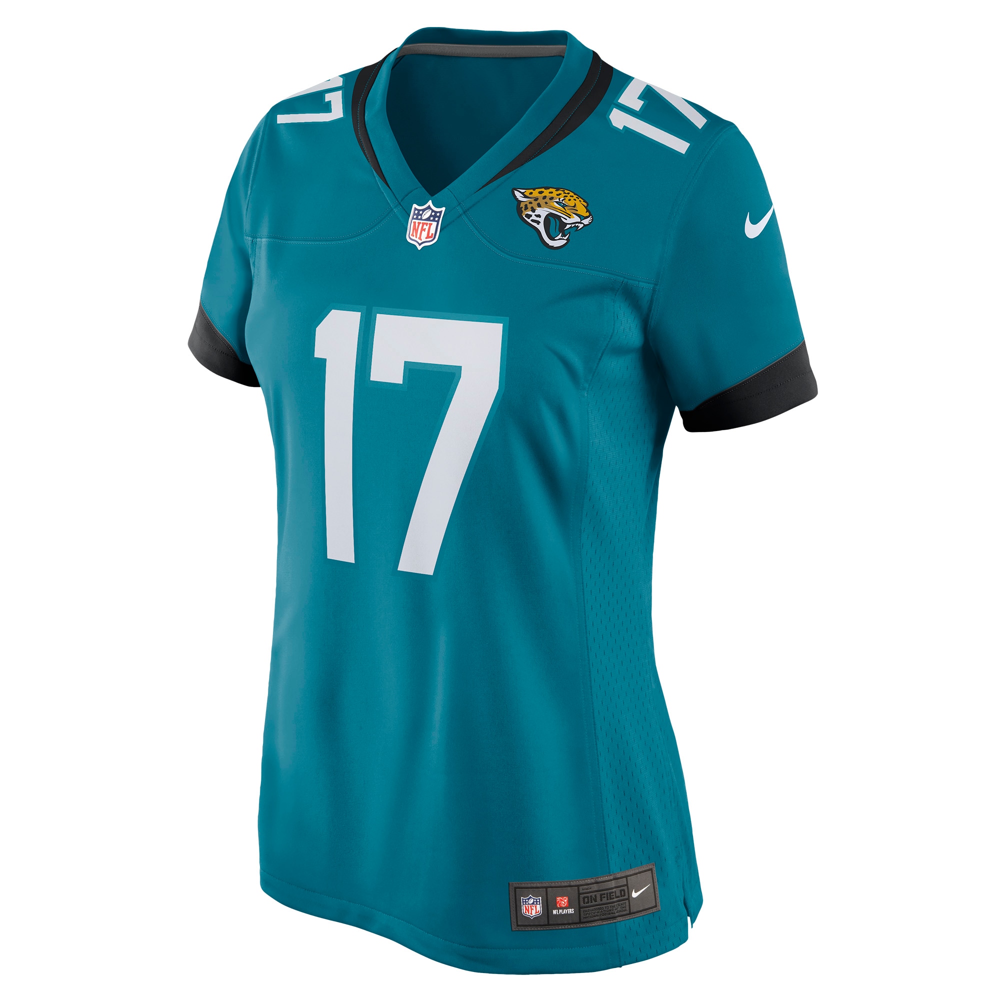 Women's Jacksonville Jaguars Evan Engram Teal Game Jersey JS5656 nicesnker - Image 2